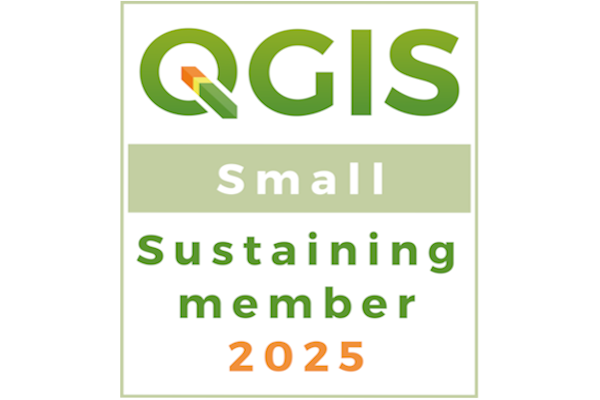 Wir unterstützen das QGIS-Projekt